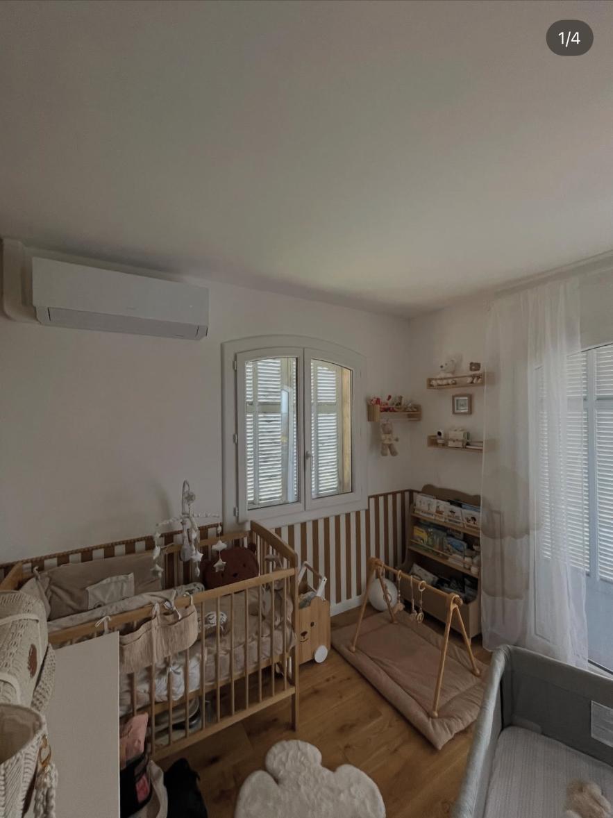 Chambre rénovée, réalisation NGN RÉNOV’